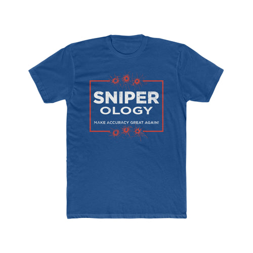 Make Accuracy Great Again - Men's Cotton Crew Tee - Sniperology