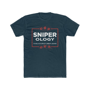 Make Accuracy Great Again - Men's Cotton Crew Tee - Sniperology