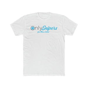 Only Snipers - Men's Cotton Crew Tee - Sniperology
