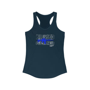 Blessed Peacemaker - Women's Ideal Racerback Tank - Sniperology