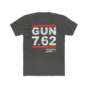 GUN 7.62 - Men's Cotton Crew Tee - Sniperology