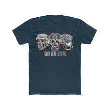 Load image into Gallery viewer, Do No Evil - Combat Skulls - Men&#39;s Cotton Crew Tee - Sniperology