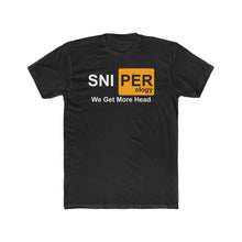 Load image into Gallery viewer, We Get More - Men&#39;s Cotton Crew Tee - Sniperology