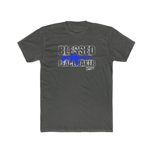 Blessed Peacemaker - Men's Cotton Crew Tee - Sniperology