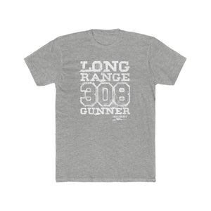 Long Range 308 Gunner - Men's Cotton Crew Tee - Sniperology