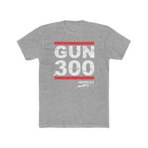 GUN .300 - Men's Cotton Crew Tee - Sniperology