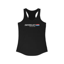 Load image into Gallery viewer, Sniperology - Aim Small Miss Small - Women&#39;s Ideal Racerback Tank - Sniperology