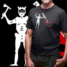 Load image into Gallery viewer, Pirate-Sniper-Men&#39;s Cotton Crew Tee - Sniperology