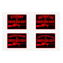 Load image into Gallery viewer, Sniperology School - Sticker Sheets - Sniperology