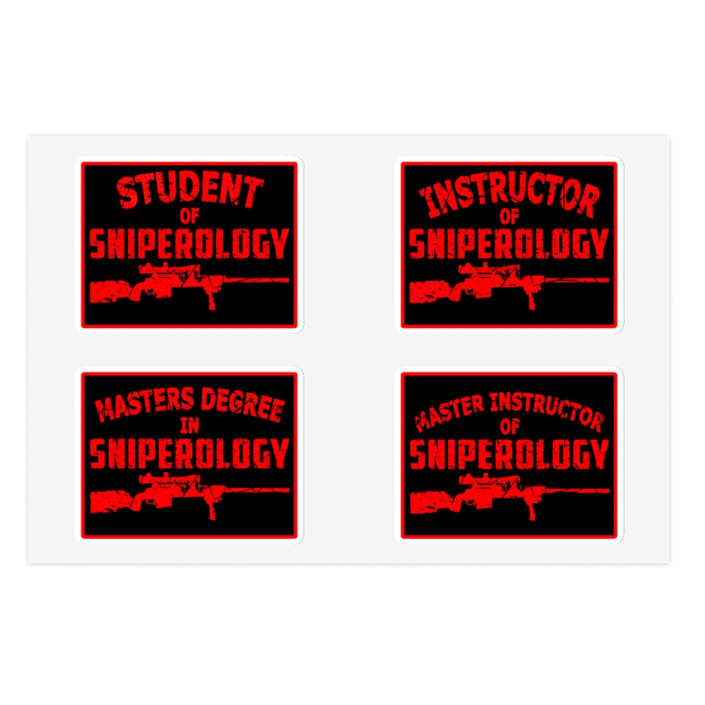 Sniperology School - Sticker Sheets - Sniperology