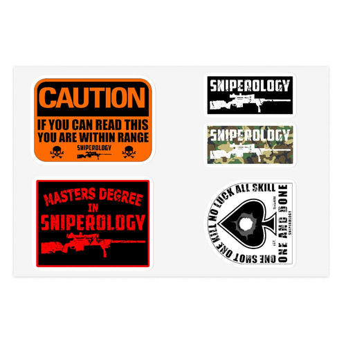 Slap Pack Bravo - Sticker Sheets - Sniperology