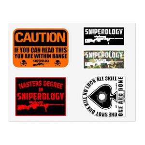 Slap Pack Bravo - Sticker Sheets - Sniperology