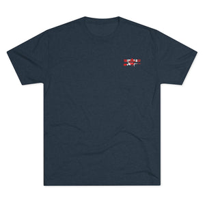 Red Maple Tri-Blend Men's Crew Tee - Sniperology