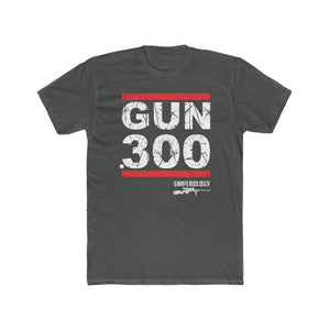 GUN .300 - Men's Cotton Crew Tee - Sniperology