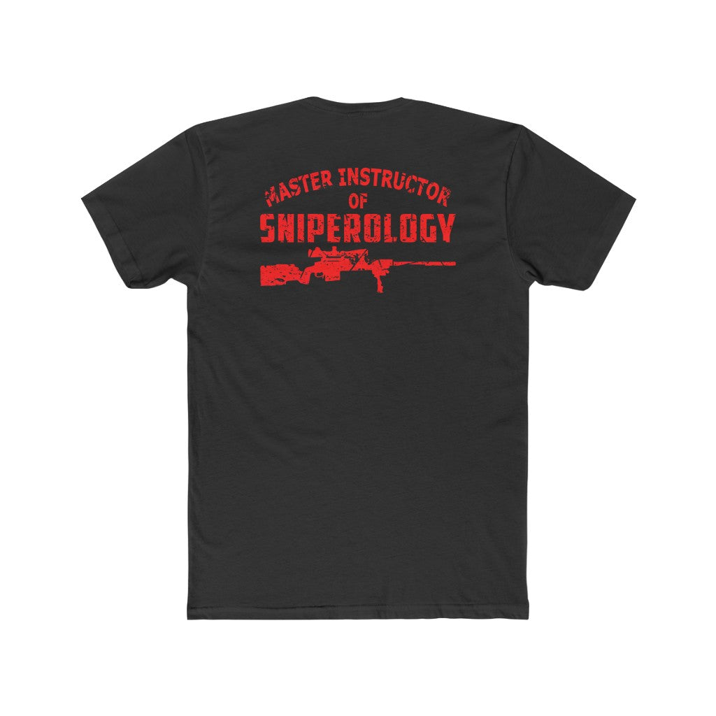 MASTER INSTRUCTOR Of - Sniperology - Men's Cotton Crew Tee - Sniperology
