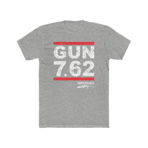 GUN 7.62 - Men's Cotton Crew Tee - Sniperology