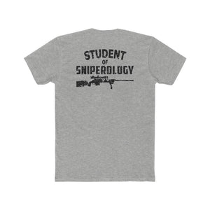 STUDENT Of - Sniperology - Men's Cotton Crew Tee - Sniperology