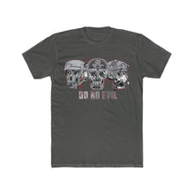 Load image into Gallery viewer, Do No Evil - Combat Skulls - Men&#39;s Cotton Crew Tee - Sniperology