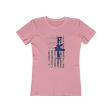 Load image into Gallery viewer, Thin Blue Line - Patrol Rifle - Women&#39;s Tee - Sniperology