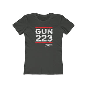 GUN .223 - Women's Fine Jersey Tee - Sniperology