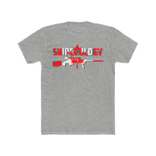 Load image into Gallery viewer, Sniperology Canadian Flag - Men&#39;s Cotton Crew Tee - Sniperology
