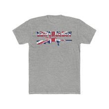 Load image into Gallery viewer, Sniperology British Flag - Men&#39;s Cotton Crew Tee - Sniperology
