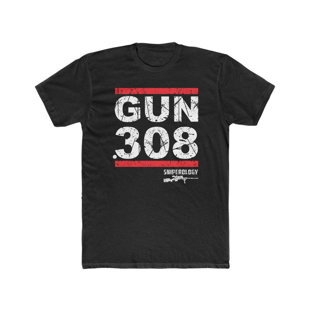 GUN 308 - Men's Cotton Crew Tee - Sniperology